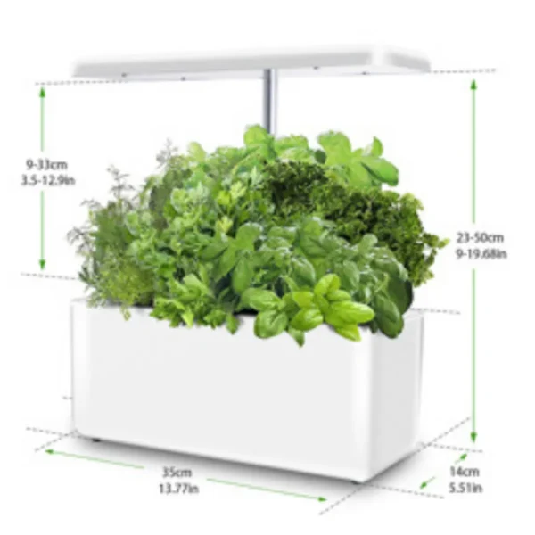 Smart garden med led og vand