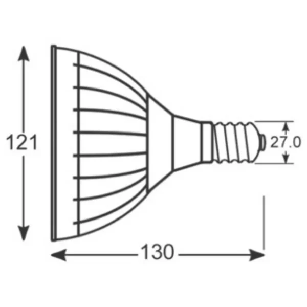 LED gropære PAR38