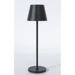 Outdoor black table lamp with battery Battery table lamp