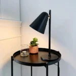 svart capelo bordlampe