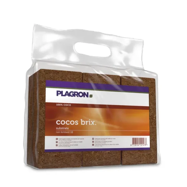 Kokosmuld – Plagron Cocos Brix 6x9L – Coco Coir