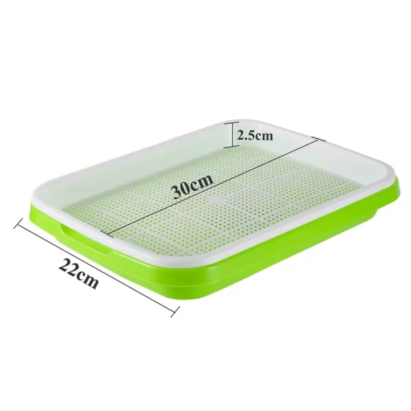 Microgreen sprout tray