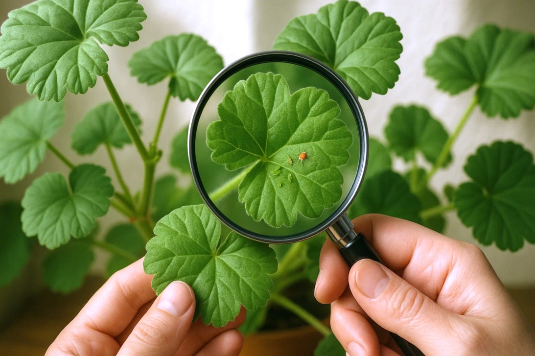 Hvordan overvintre pelargoner innendørs - guide til sunne pelargoner 2 Bekjemp skadedyr på pelargoner