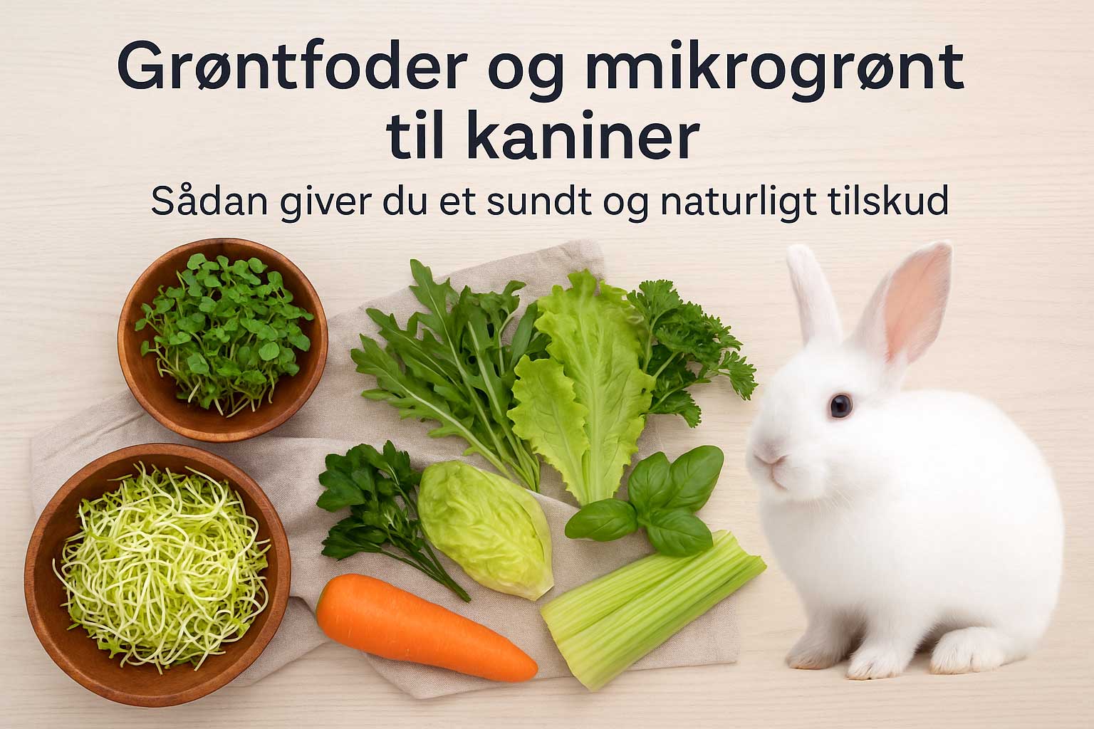 Plantelys 39 Grøntfoder til kaniner